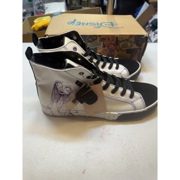 Disney Nightmare Before Christmas Shoes Mens Size 12 Jack Sally Ground Up Canvas - Picture 5 of 16